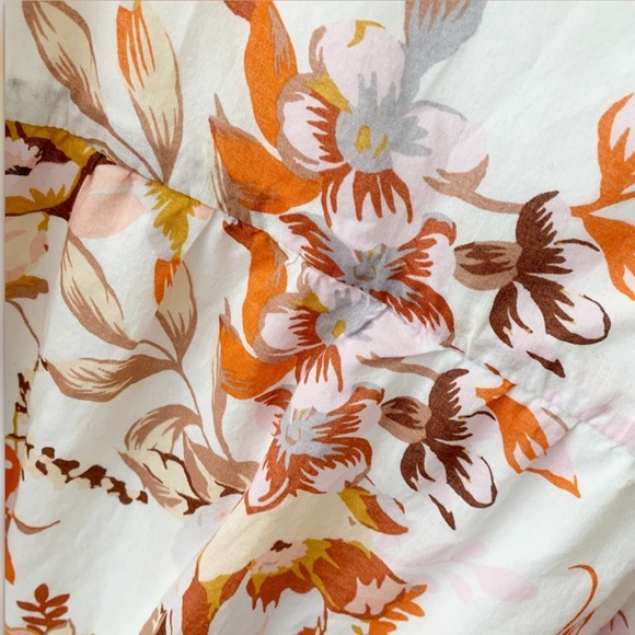 Bardot Floral Flow Tiered Maxi Dress Size S (US 6) - Picture 6 of 10